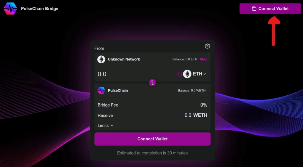 PulseChain bridge configuration and supported asset flows